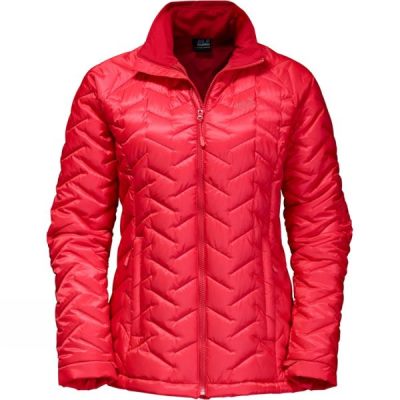 Chaquetas Jack Wolfskin Icy Creek Mujer Rojas - Chile HDY523601